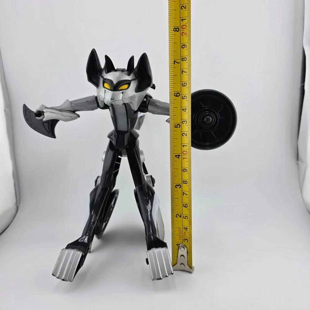Power Rangers Jungle Fury Black Cat Ranger Transforming‎ Battle Bike Bandai 2008